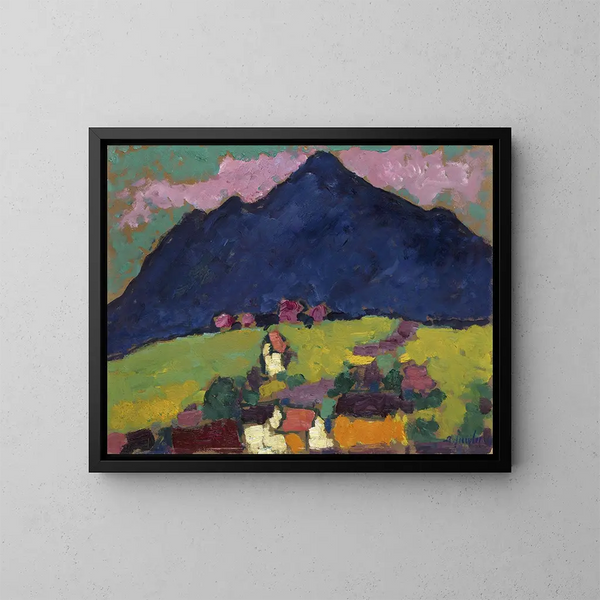 Murnau - Alexej von Jawlensky — framed artwork on a wall