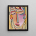 Meditation of the Mystic Head - Alexej von Jawlensky — framed artwork on a wall