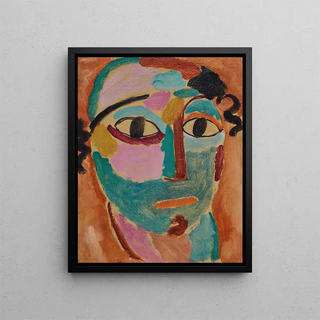 Alexej von Jawlensky - Mysticher Kopf Das Staunen.webp