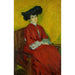 Reproduction of the painting Portrait of Madame Gindus - Alexej von Jawlensky