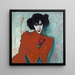 Portrait of the dancer Alexandre Sacharoff - Alexej von Jawlensky — framed artwork on a wall