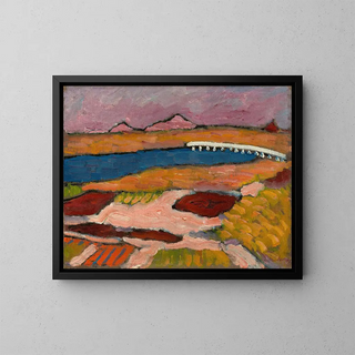 Prerow, in Pomerania - Alexej von Jawlensky — framed artwork on a wall