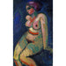 Reproduction of the painting Female Nude Sitting - Alexej von Jawlensky