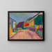 Sketch of Murnau - Alexej von Jawlensky — framed artwork on a wall