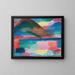 Summer Day in Ascona - Alexej von Jawlensky — framed artwork on a wall