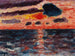 Sunset in Borkum - Alexej von Jawlensky — artwork view