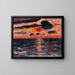 Sunset in Borkum - Alexej von Jawlensky — framed artwork on a wall