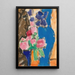 Reproduction of the painting of Flower Still Life with Vase and Semi-profile Figure - Alexej von Jawlensky