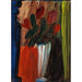 Reproduction of the painting of a Still life with flowers in a white vase - Alexej von Jawlensky
