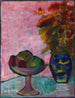 Still life with fruit bowl and flower vase - Alexej von Jawlensky — artwork view