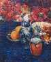 Still life with flowers and fruits - Alexej von Jawlensky — artwork view