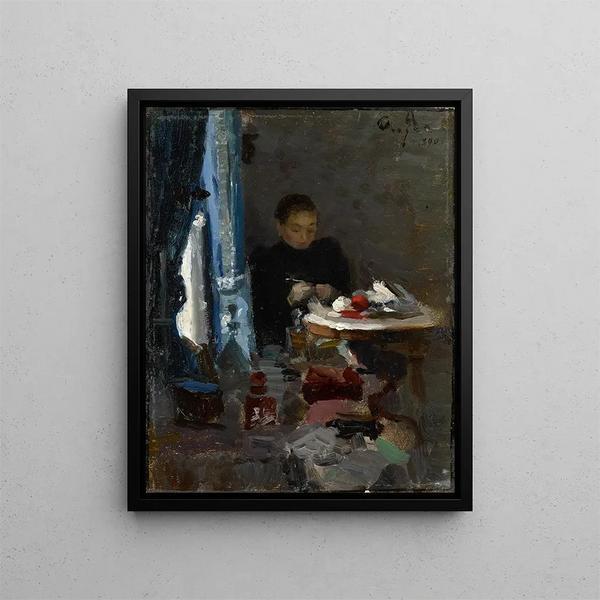 The Mother of Artists - Alexej von Jawlensky — framed artwork on a wall
