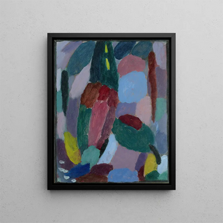 Variation Twilight - Alexej von Jawlensky — framed artwork on a wall