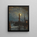 Column Rostral in Saint Petersburg - Alexey Petrovich Bogolyubov — framed artwork on a wall