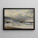 Seascape painting - Alexey Petrovich Bogolyubov — framed artwork on a wall