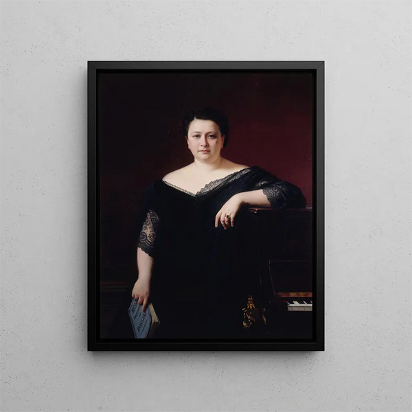 Marietta Alboni Comtesse Pepoli 1826-1894 singer - Alexis-Joseph Prignon — framed artwork on a wall