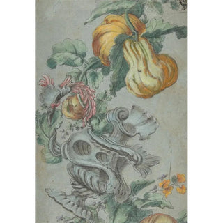 Artistic print of a decorative motif with fruits and flowers - Alexis Peyrotte — artwork view