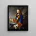 Charles François Marie de Custine Chevalier de Wiltz - Alexis Simon Belle — framed artwork on a wall