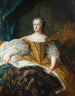 Portrait of Marie Leszczynska Queen of France - Alexis Simon Belle — artwork view