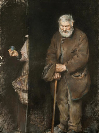 The Old Beggar - Alf Wallander — artwork view