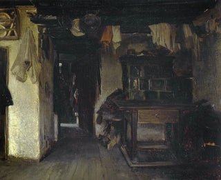 Interior of a Farm - Alfons Spring — artwork view