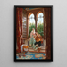 Reproduction of the painting A Serenade - Alfonso Savini