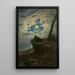And he still doesn't come back - Alfonso Simonetti — framed artwork on a wall