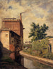 La Bièvre rue Croulebarbe Usine de la veuve Lanier - Alfred Louis Bahuet — artwork view