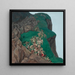 L'enlèvement des Sabines - Alfred Basel — framed artwork on a wall