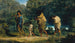 Louisiane Indians walking along a bayou - Alfred Boisseau — artwork view