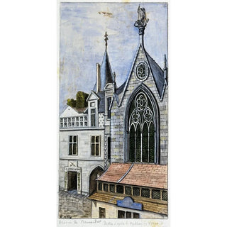 La Sainte-Chapelle Palais de Justice - Alfred Bonnardot — artwork view