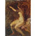 Reproduction of the painting Study of nude - Alfred Buchta