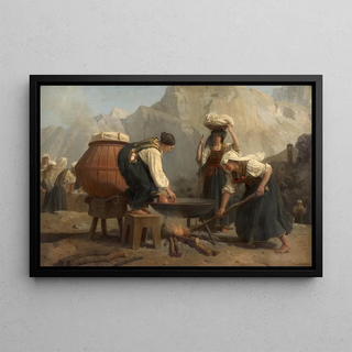Alfred De Curzon - Blanchisseuses italiennes.webp