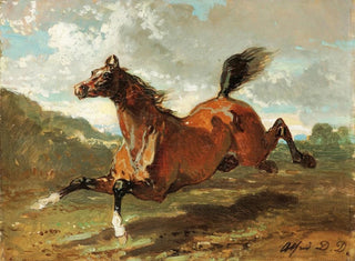 Galloping Horse - Alfred de Dreux — artwork view