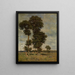 Landscape Painting - Alfred de Knyff — framed artwork on a wall