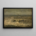 Seascape painting - Alfred de Knyff — framed artwork on a wall