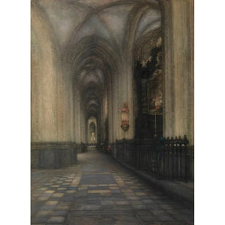 The Nef of Saint-Barthélemy in Saint-Pierre Church in Leuven - Alfred Delaunois — artwork view