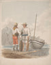 Batelier and Medianero of Garachico Tenerife - Alfred Diston — artwork view