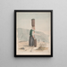 Seller of charcoal in Tenerife - Alfred Diston — framed artwork on a wall