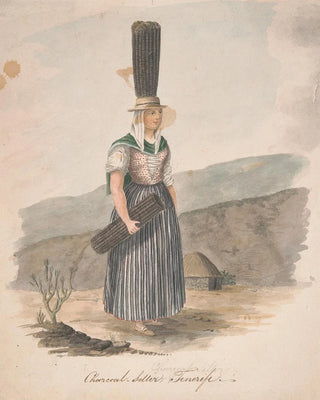 Charcoal Vendor in Tenerife (Cas Conflict) - Alfred Diston — artwork view