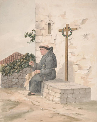 Franciscan Brother Painting - Alfred Diston — artwork view