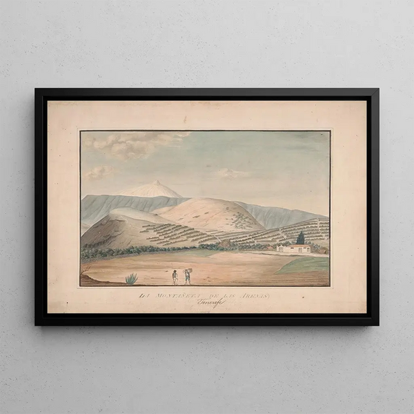 La Montañeta de Las Arenas - Alfred Diston — framed artwork on a wall