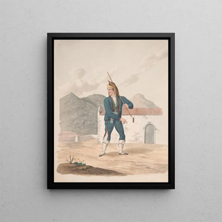 La Palma - Alfred Diston — framed artwork on a wall