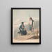 Man and Woman of Chasna Tenerife - Alfred Diston — framed artwork on a wall