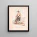 Original painting from Tacoronte Tenerife - Alfred Diston — framed artwork on a wall