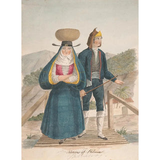 Inhabitants of La Palma - Alfred Diston — artwork view