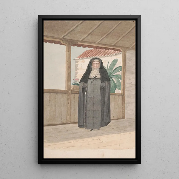 Reproduction of the painting Religious Painting of the Order of Saint Clare - Alfred Diston