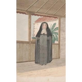 Reproduction of the painting Religious Painting of the Order of Saint Clare - Alfred Diston