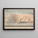 the San Miguel La Palma Bay Area - Alfred Diston — framed artwork on a wall