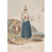 Reproduction of the painting Peasants of Hierro - Alfred Diston
